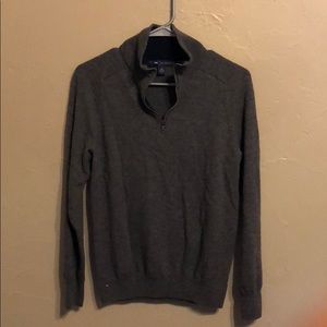 Gap long sleeve zip up turtleneck